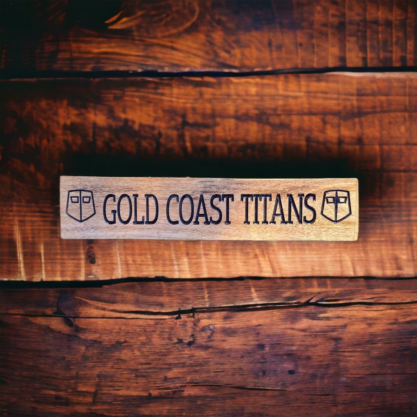 Footy Team Wooden Signs